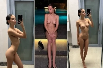 Голая Аврора Киба – слив откровенных фото 18+